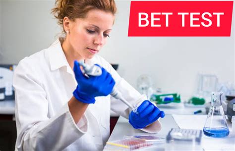 bet test|bet test in pharma.